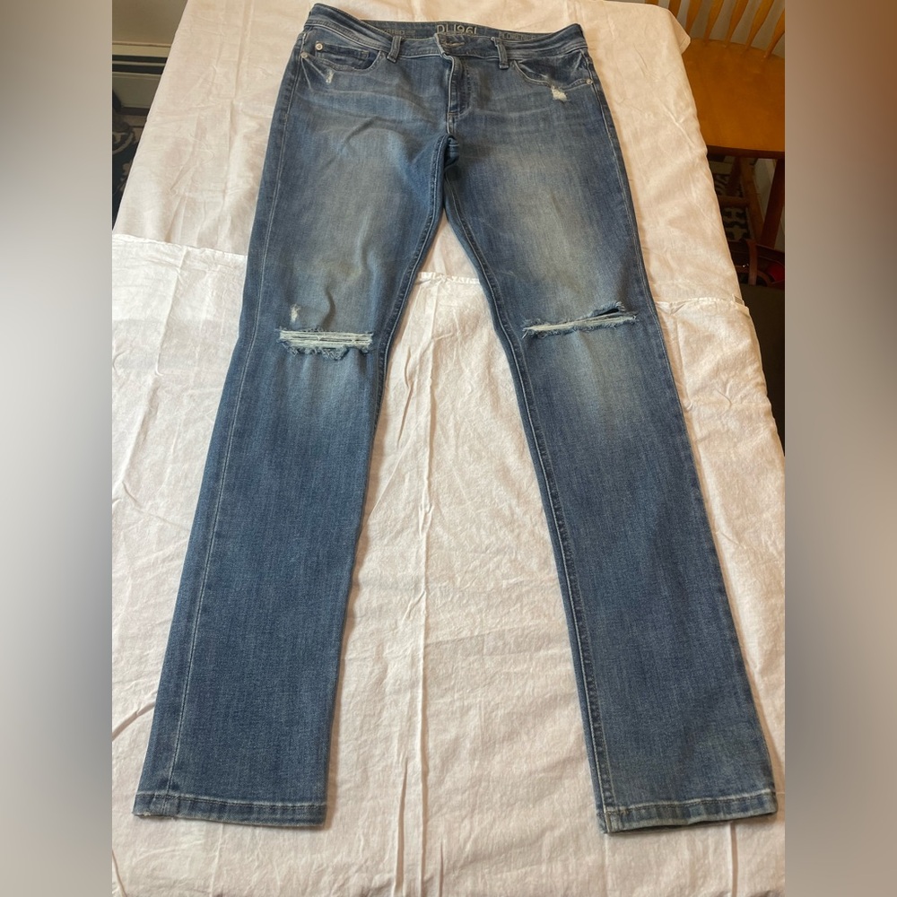 DL1961 Distressed Florence Instasculpt Jeans Sz30 women